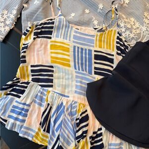 H&M Elegant Gray Blouse